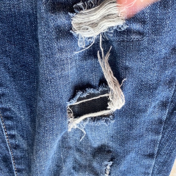 Est. 1946 Dark Wash Distressed Skinny Stretch  Contemporary size 2 - Picture 5 of 9